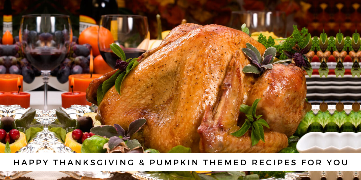 Happy Thanksgiving & Pumpkin Themed Recipes For You... - Natalie Jill ...