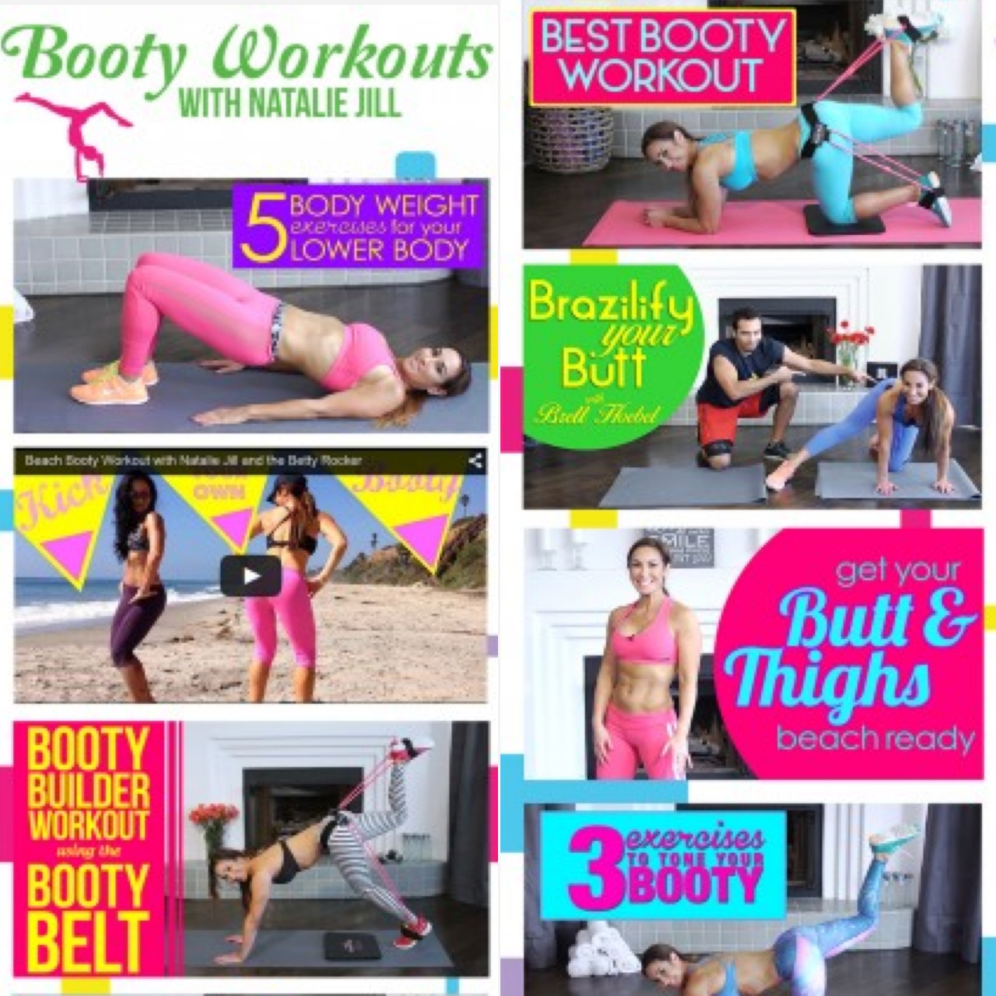 Extreme booty workout - youtube