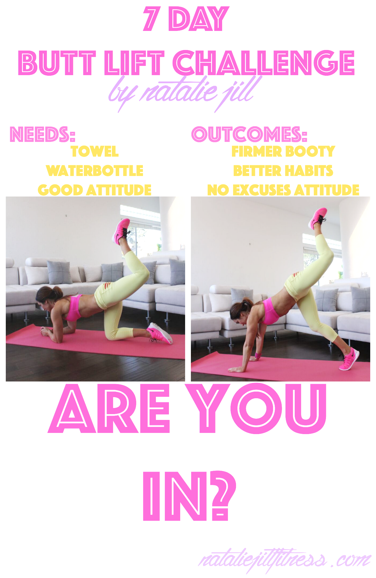 Bubble Butt Workout: 7 BEST Glute-Toning Exercises