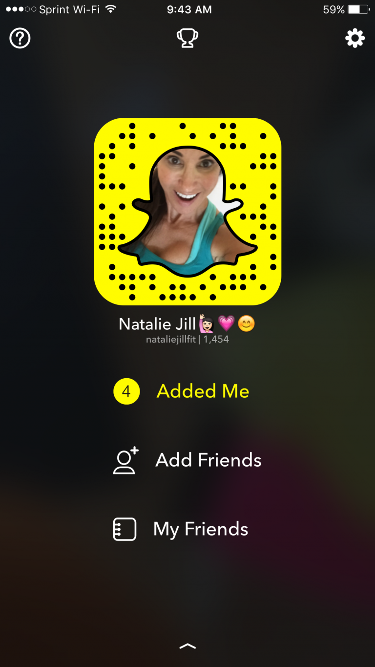 Follow ME, the 'real' Natalie Jill on Snapchat.