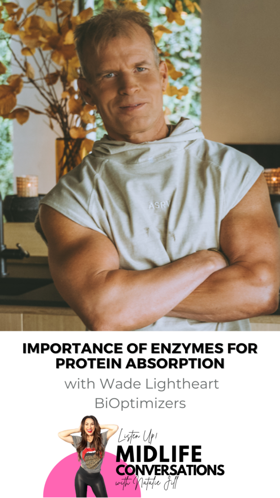 Importance of Enzymes for Protein Absorption with Wade Lightheart at BiOptimizers pin