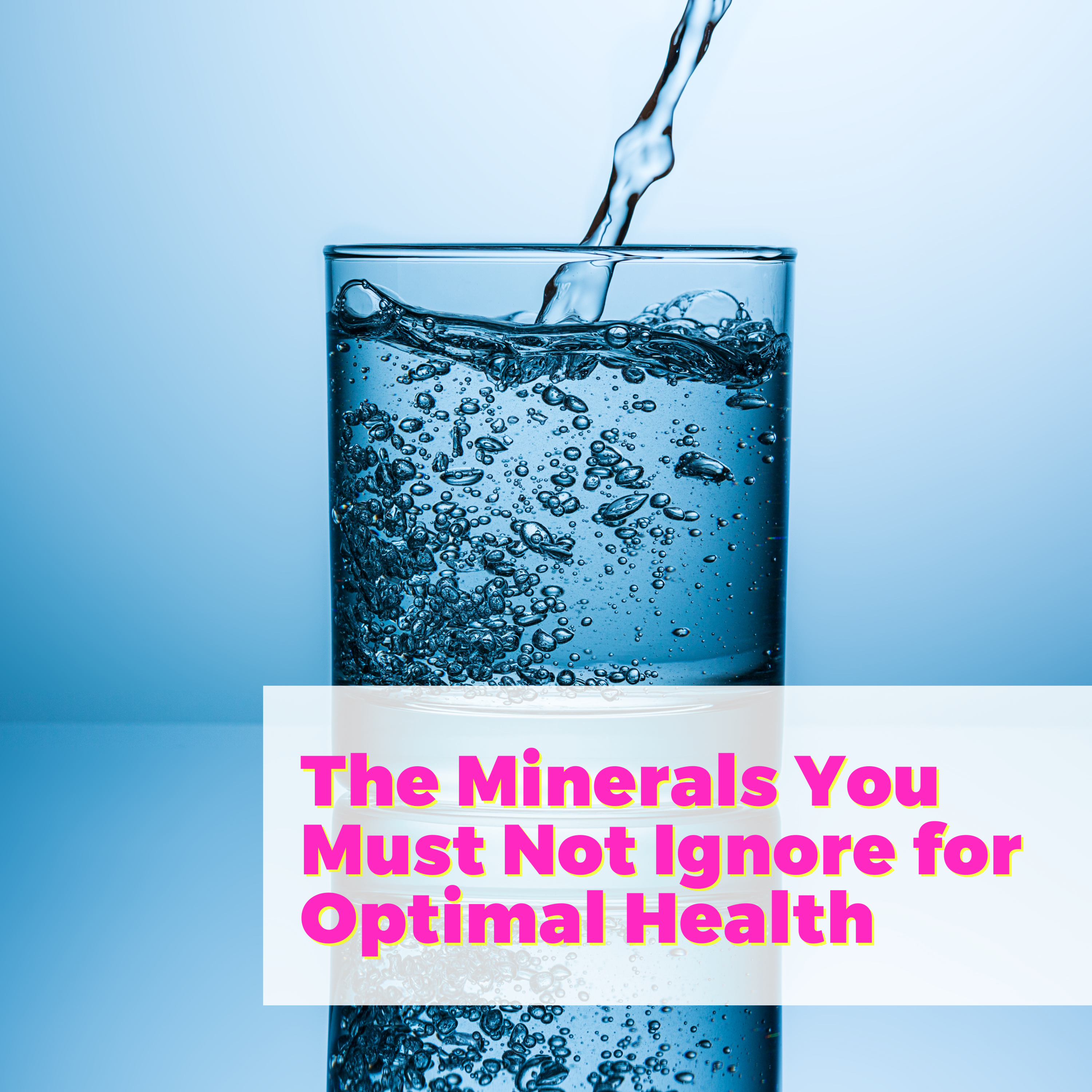 The Minerals You MUST Not Ignore for Optimal Health with Beam Minerals