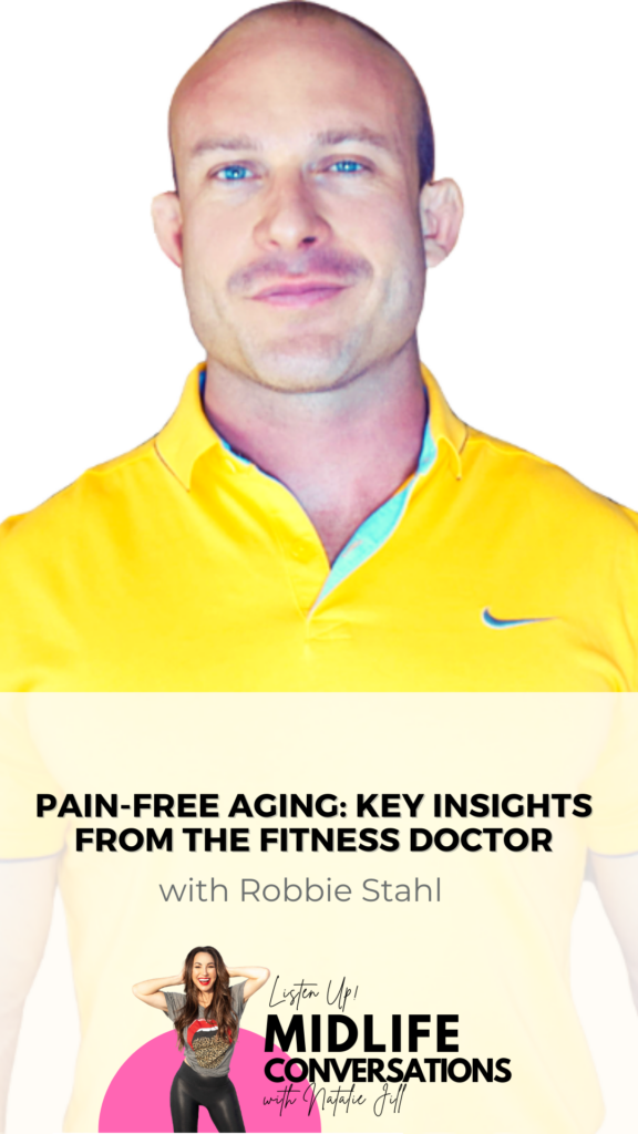 Pain-Free Aging: Key Insights from The Fitness Doctor pin